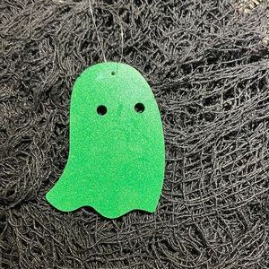 Glow in the dark ghost ornament